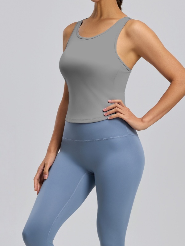 Crew Neck Sports Tank Top