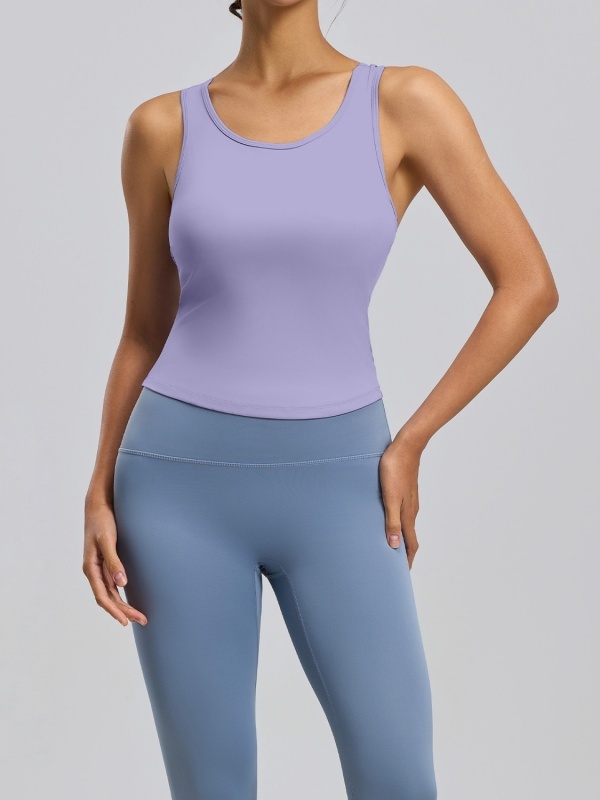 Crew Neck Sports Tank Top