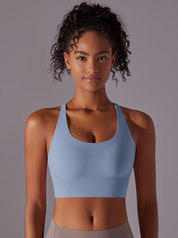 Double-Sided Brushed Sports Bra