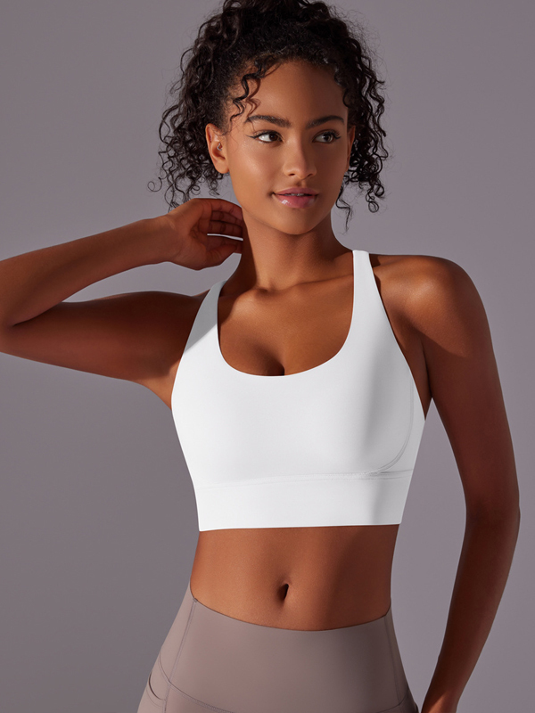 Double-Sided Brushed Sports Bra