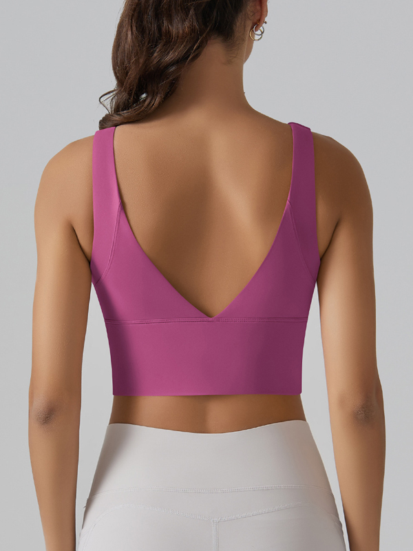 V-Back Sports Bra