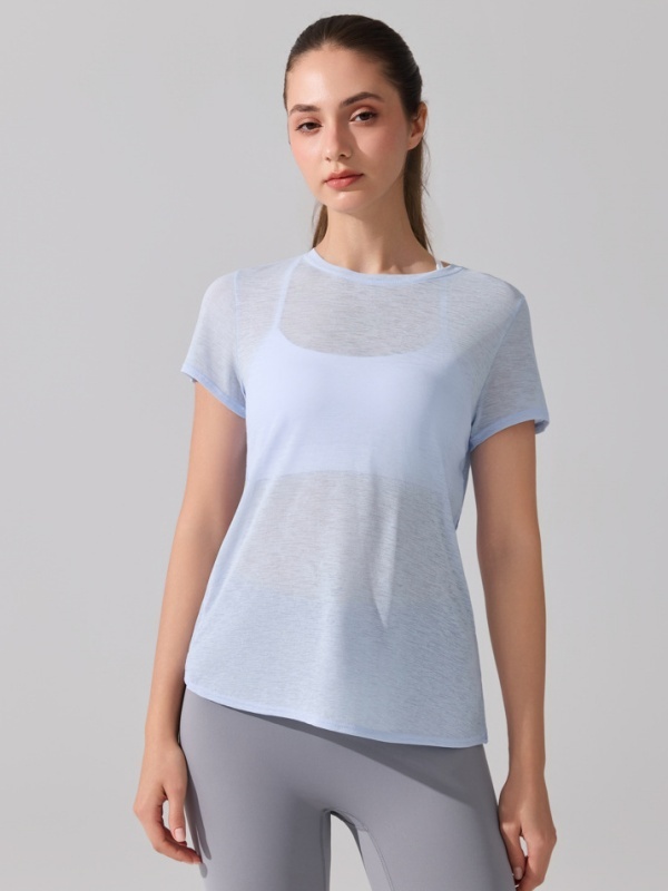 Quick-Drying & Breathable, Skin-Friendly & Lightweight Fitness Cover-Up Sports Short-Sleeve