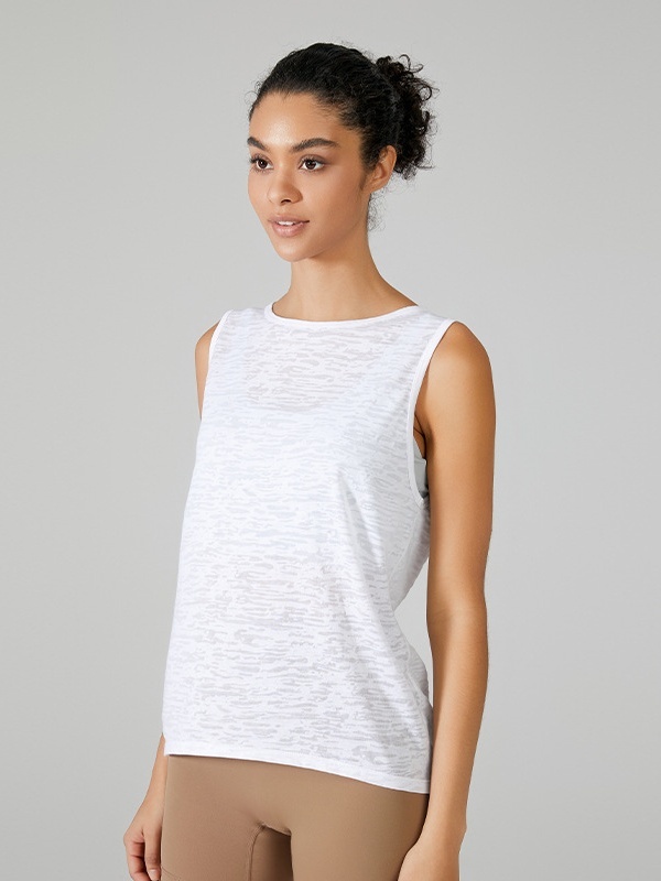 Sleeveless Quick-Dry Smock Loose & Lightweight Running Fitness Short Sleeve