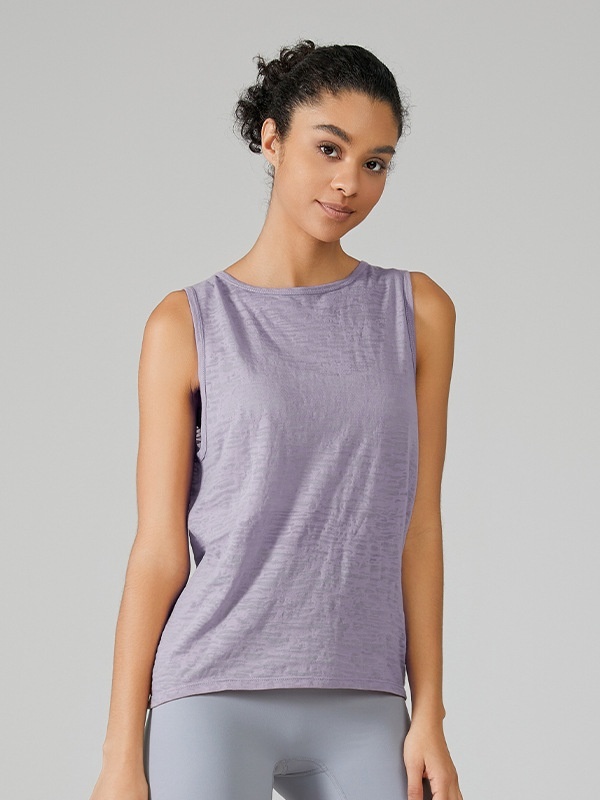 Sleeveless Quick-Dry Smock Loose & Lightweight Running Fitness Short Sleeve
