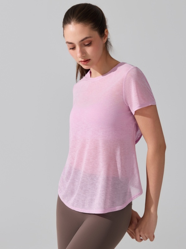 Quick-Drying & Breathable, Skin-Friendly & Lightweight Fitness Cover-Up Sports Short-Sleeve