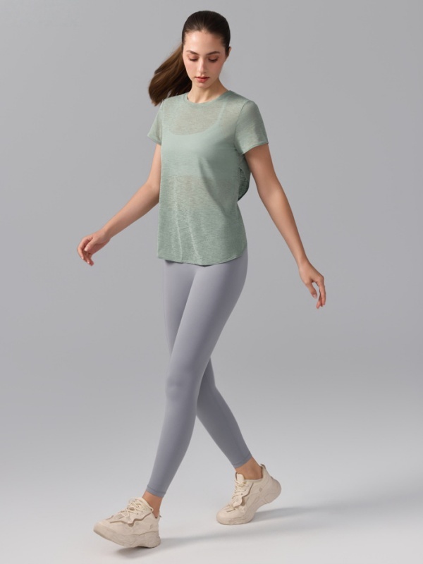 Quick-Drying & Breathable, Skin-Friendly & Lightweight Fitness Cover-Up Sports Short-Sleeve