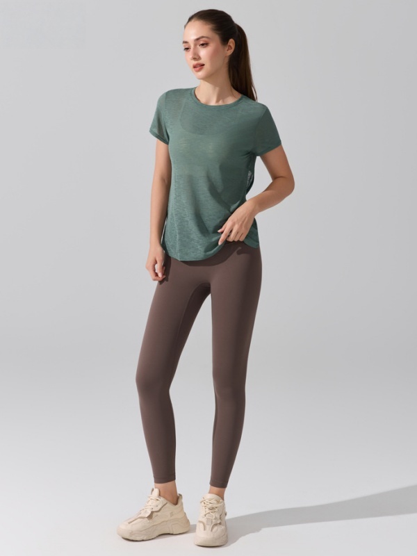 Quick-Drying & Breathable, Skin-Friendly & Lightweight Fitness Cover-Up Sports Short-Sleeve