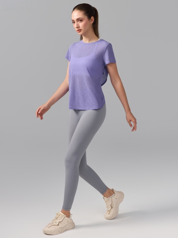 Quick-Drying & Breathable, Skin-Friendly & Lightweight Fitness Cover-Up Sports Short-Sleeve