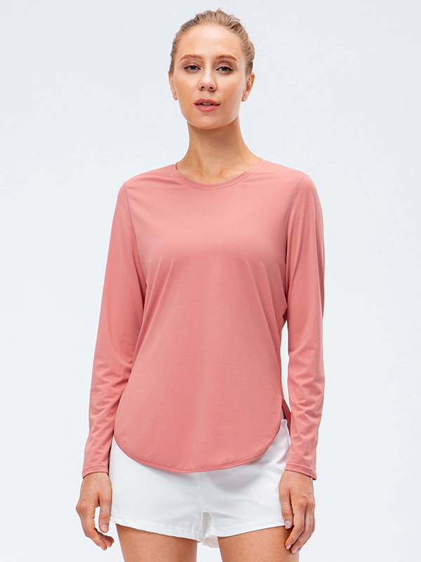 Split-Sleeve Yoga Top
