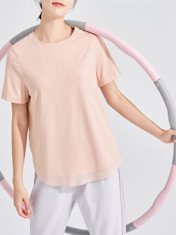 Plus-Size Yoga Workout T-Shirt