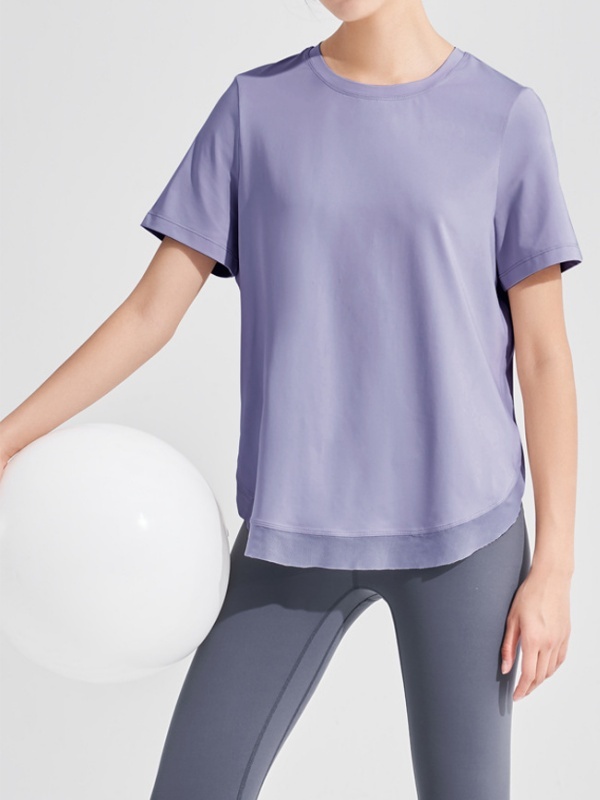 Plus-Size Yoga Workout T-Shirt