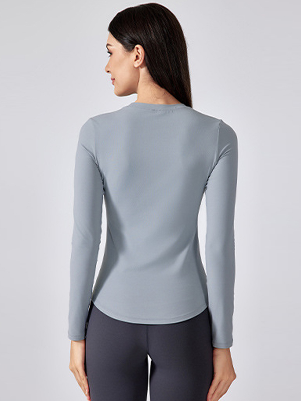 Buttery-Soft Long-Sleeve Sports T-Shirt