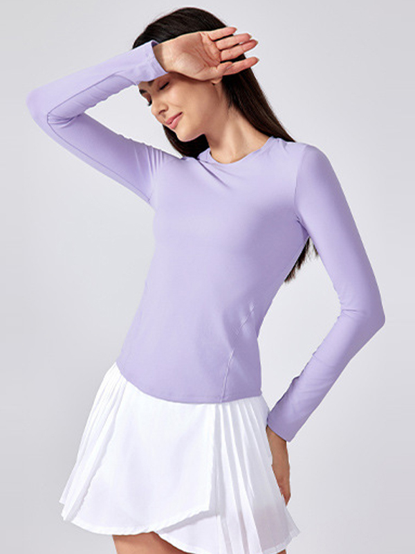 Buttery-Soft Long-Sleeve Sports T-Shirt