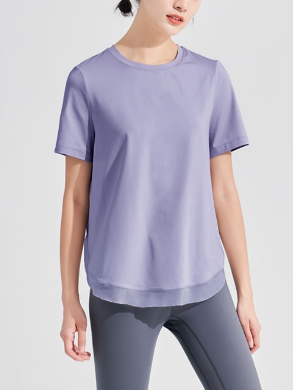 Plus-Size Yoga Workout T-Shirt