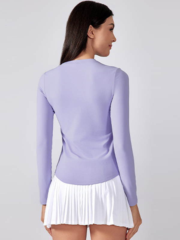 Buttery-Soft Long-Sleeve Sports T-Shirt