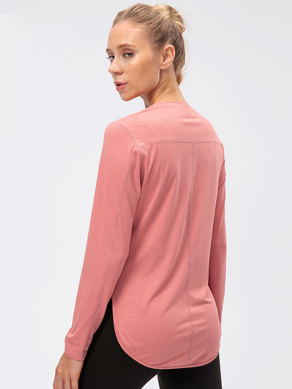 Split-Sleeve Yoga Top
