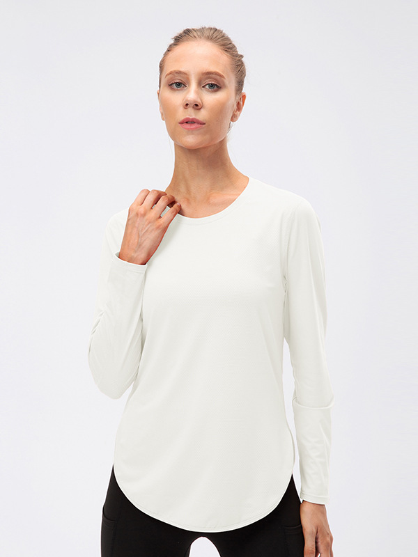 Split-Sleeve Yoga Top