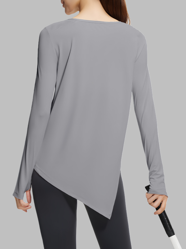 Loose Split Hem Yoga Cover-Up