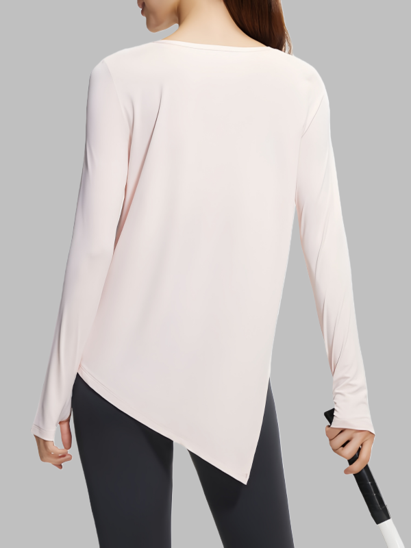 Loose Split Hem Yoga Cover-Up