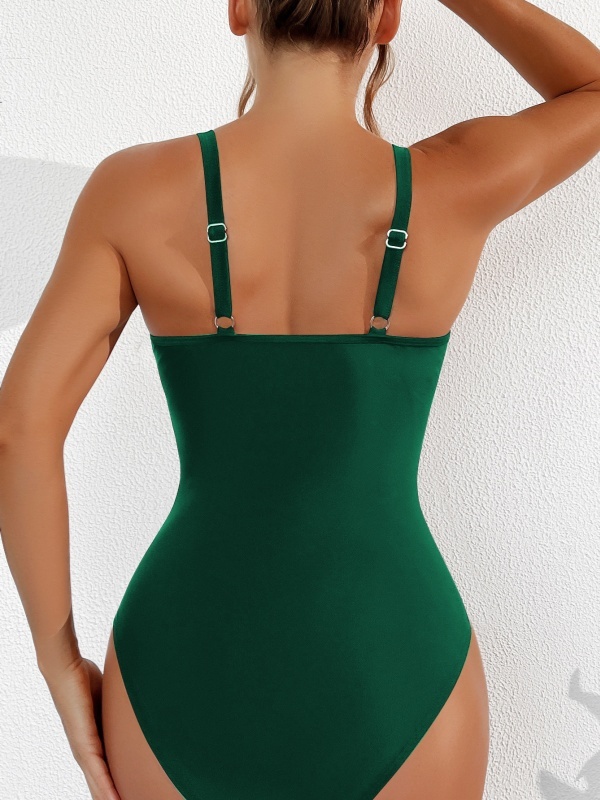 Flexvibe Sexy Backless Two-Piece Bikini - Removable Pads Beach Vacation Photo Suit
