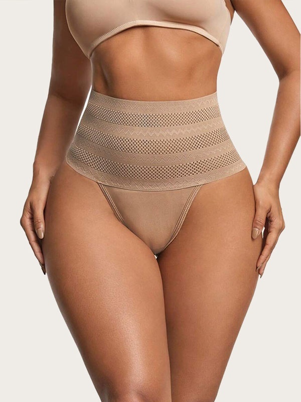 Flexvibe High-Waist Tummy Control Shapewear Panties for Women, Waist Trainer, No Rolling Up, Plus Size Butt Lifting Body Shaper