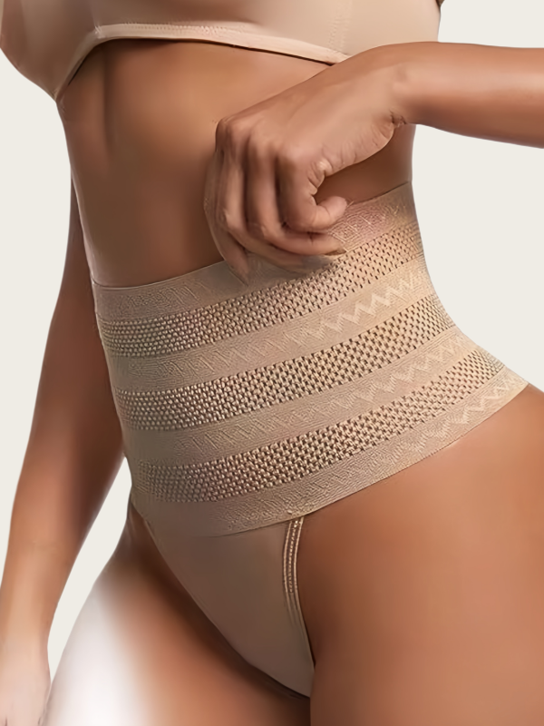 Flexvibe High-Waist Tummy Control Shapewear Panties for Women, Waist Trainer, No Rolling Up, Plus Size Butt Lifting Body Shaper
