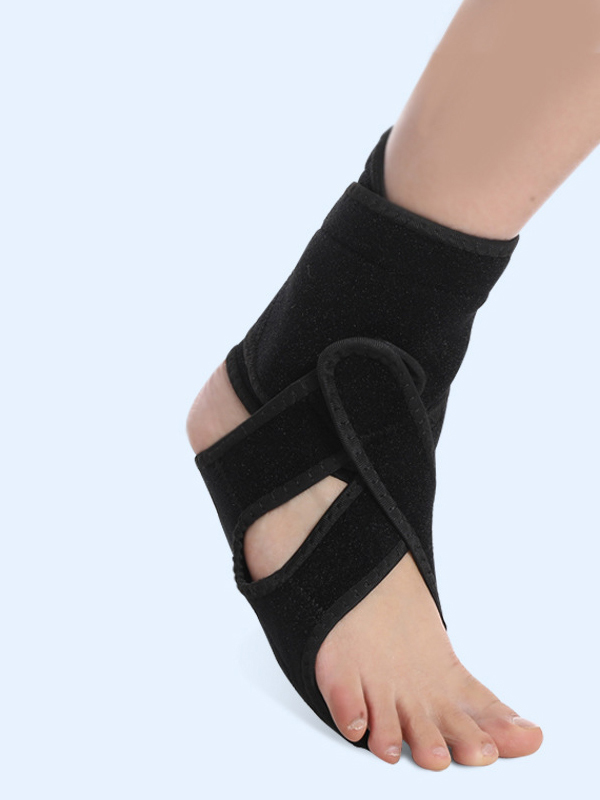 Flexvibe Foot Drop Ankle Brace, Arch Support Foot Splint with Toe Lift Strap, Foot Fixation Orthosis for Drop Foot Correction