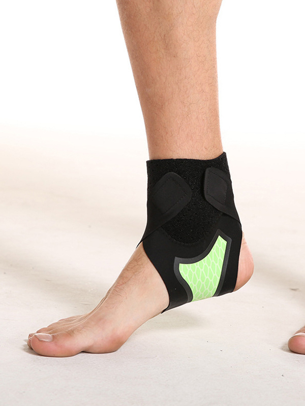 Flexvibe Thin Adjustable Ankle Brace, Compression Strap Ankle Stabilizer Support for Basketball Soccer, Anti-Sprain Ankle Wrist Protector