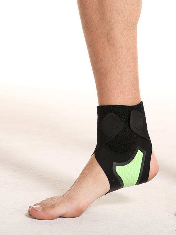 Flexvibe Thin Adjustable Ankle Brace, Compression Strap Ankle Stabilizer Support for Basketball Soccer, Anti-Sprain Ankle Wrist Protector