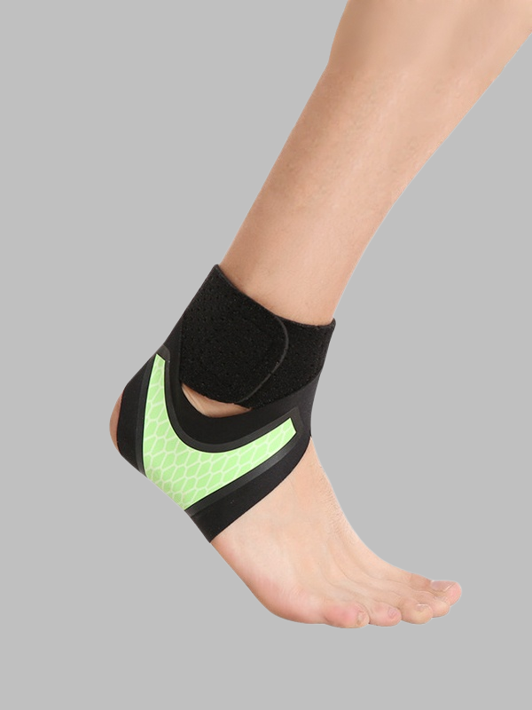 Flexvibe Thin Adjustable Ankle Brace, Compression Strap Ankle Stabilizer Support for Basketball Soccer, Anti-Sprain Ankle Wrist Protector