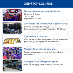 High Quality Arcade Console Coin Operated Laser Gun Shooting 4 Players 80 Inch Shooting Game for Indoor Game Center