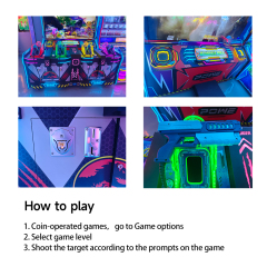 Hot Selling Coin Operated Indoor Arcade Shooting Game Machine Video Games Arcade Machine Guns Simulator Shooting Game Machine