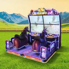 Wholesale Arcade Horse Riding Racing Arcade Coin-Operated Entertainment 2 Players Video Horse Racing Game Machine