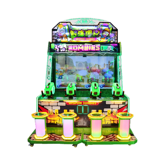 Zombie Arcade Plants Vs Zombies Game Machine Indoor Shooting Water Gun Arcade Simulation for Amusement Park Equipment