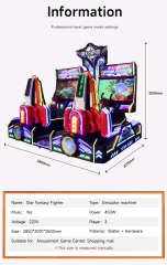 Indoor Entertainment Coin Operated 2 Players Flight Simulator Motion Driving Arcade Game Machine for Amusement Centers