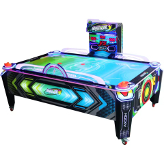 Two-person Coin Operated Air Hockey Table Game Air Hockey Game Machine Indoor Amusement for Children and Adults