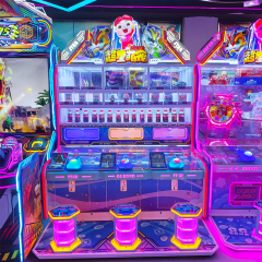 Factory Direct Sale Children's Coin Operated Ball Shooting Arcade Game Machine Kids Game Machine Gift Prize Ball Shooting Game Machine