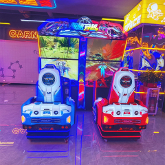 Amusement Park Indoor 2 Player Racing Simulator 43 Inch HD Video Racing Game Machine Coin Operated Game Machine