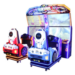 Amusement Park Indoor 2 Player Racing Simulator 43 Inch HD Video Racing Game Machine Coin Operated Game Machine