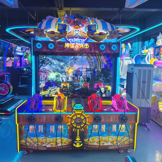 Multiplayer Gun Shooting Arcade Game Machine Coin Operated Shooting Game Machine for Sale for Entertainment Center