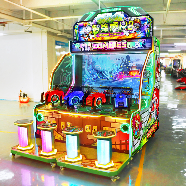 Video Game Console 75-inch Family Entertainment Equipment Kids Playground Amusement Coin Operated Shooting Arcade Game Machine