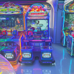 Indoor Big Screen Children's Coin-Operated Shooting Game Machine Indoor Gun Shooting Game Machine Simulator for Fun Entertainment Equipment