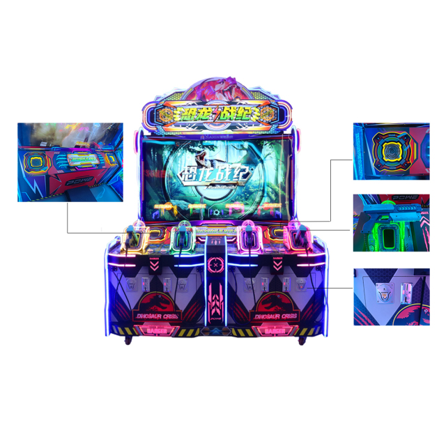 Hot Selling Coin Operated Indoor Arcade Shooting Game Machine Video Games Arcade Machine Guns Simulator Shooting Game Machine