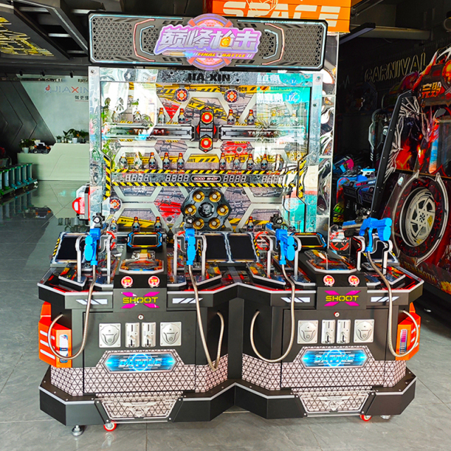 Gun Shooting Game Machine Coin Operated Multiplayer Shooting Machine Arcade Shooting for Game Center