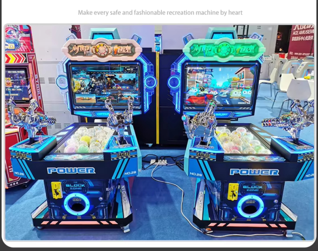 Simulator Gun Shooting Game Machine Amusement Indoor Entertainment Game Center 2 Player Interactive Video Arcade Game Machine