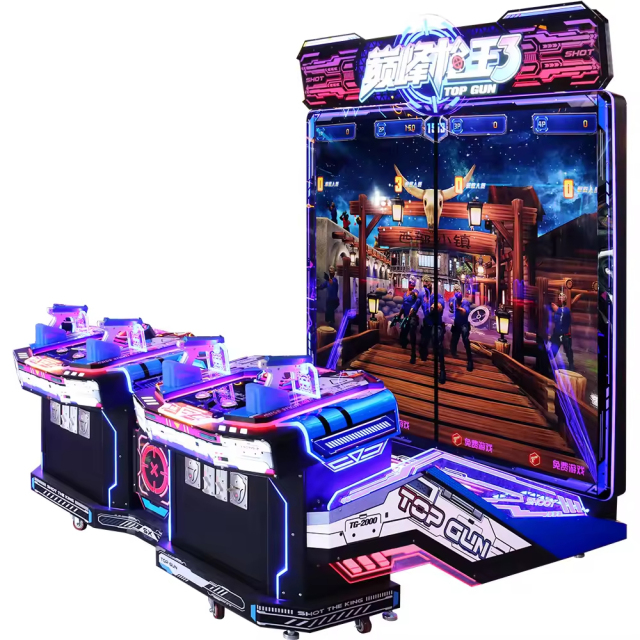 Coin Game Machine Simulator Game Machine Shooting Game Machine Gun Shooting Arcade Games Machine for Sale