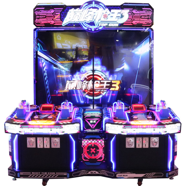 Coin Game Machine Simulator Game Machine Shooting Game Machine Gun Shooting Arcade Games Machine for Sale