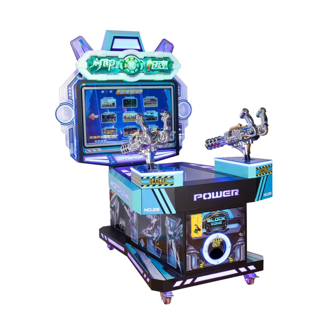 Simulator Gun Shooting Game Machine Amusement Indoor Entertainment Game Center 2 Player Interactive Video Arcade Game Machine