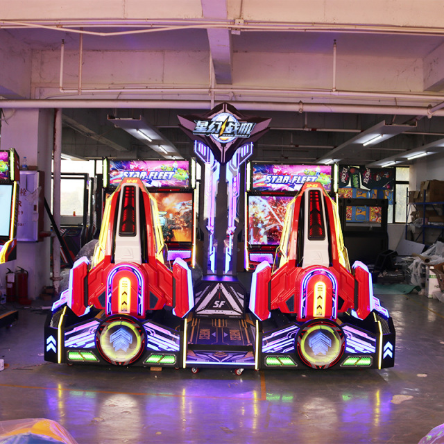 Factory Direct Sale Coin-Operated Double Screen Dynamic Flight Driving Simulator Arcade Game Machine