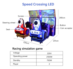 Coin Operated Games Machine Simulator Arcade Simulator Driving Game Machine Arcade Racing Car Game Machine for Sale